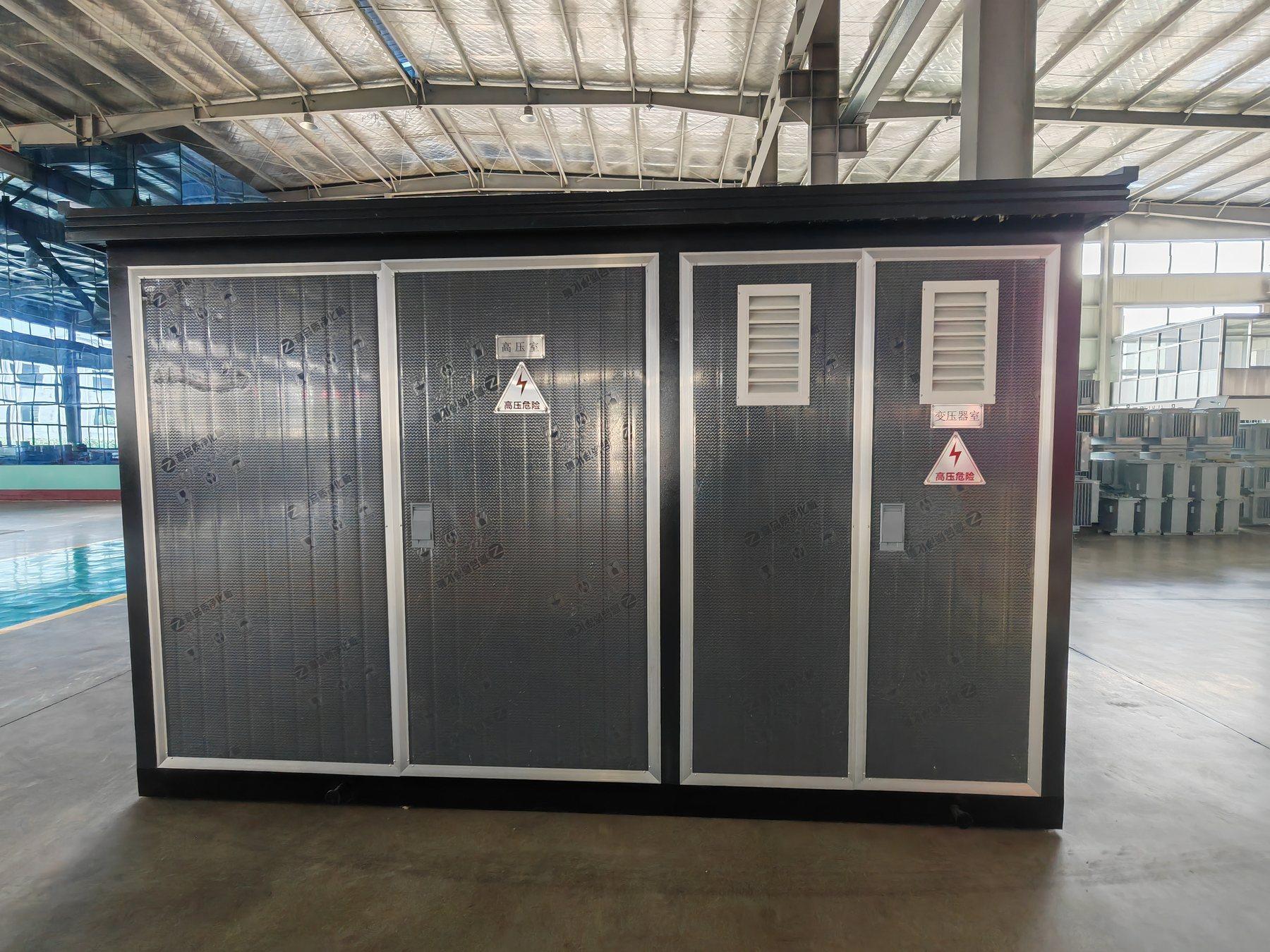 Jinxing compact substation for reviewing shipping mass and lifting data
